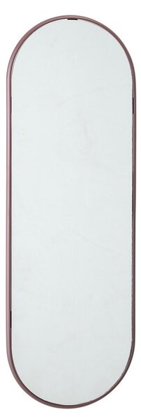 Bloomingville Oválné zrcadlo se sv. fialovým odstínem rámu V. 60 cm