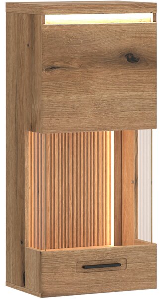 ZÁVĚSNÁ VITRÍNA, barvy dubu, 103,5/45/35,6 cm Hom`in - Závěsné vitríny