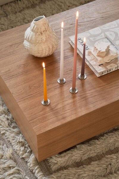 Svíčka Taper 32 cm – 20 Rosy Caramel – set 2 ks