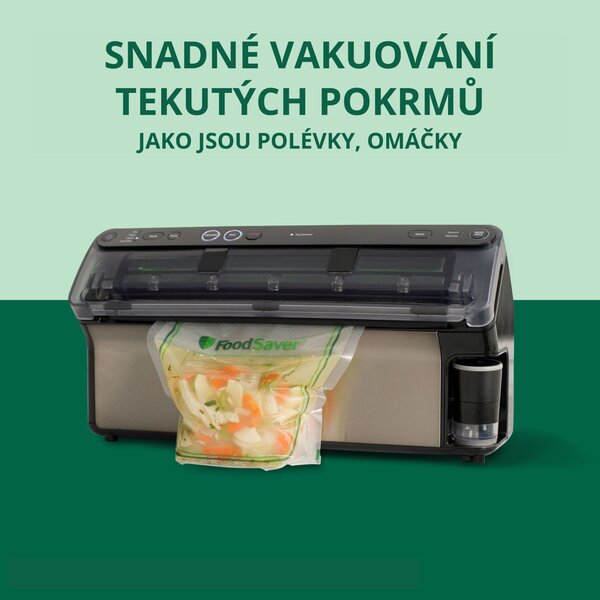 Vakuová svářečka fólií FoodSaver Elite All-in-One Liquid VS5910X