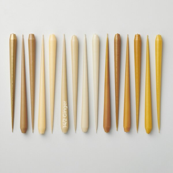 Svíčka Taper 32 cm – 14/2 Ginger – set 2 ks