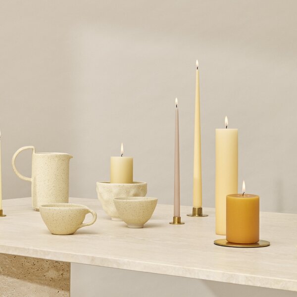 Svíčka Taper 32 cm – 17 Buttermilk – set 2 ks