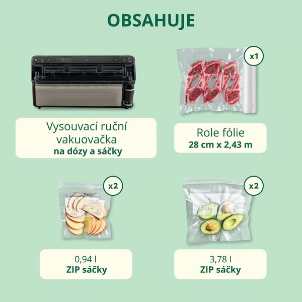 Vakuová svářečka fólií FoodSaver Elite All-in-One Liquid VS5910X