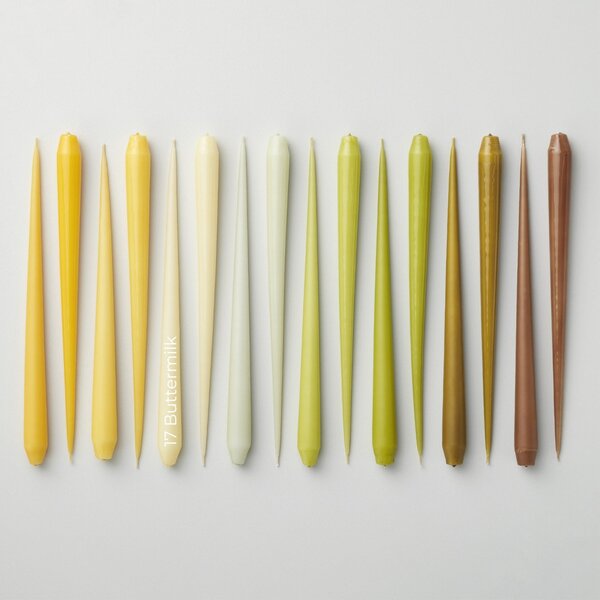 Svíčka Taper 32 cm – 17 Buttermilk – set 2 ks