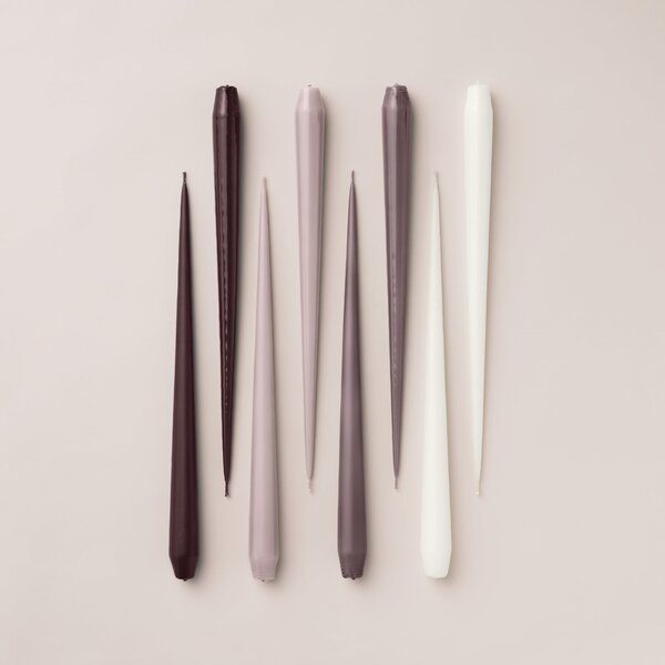 Svíčka Taper 32 cm – 10 Silky – set 2 ks