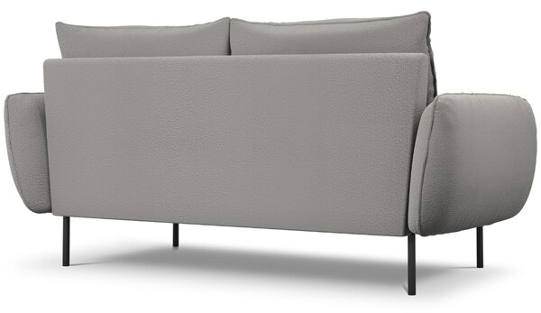 -25 % Dny MOMENTI– Cosmopolitan Design Šedá bouclé dvoumístná pohovka Vienna 160 cm