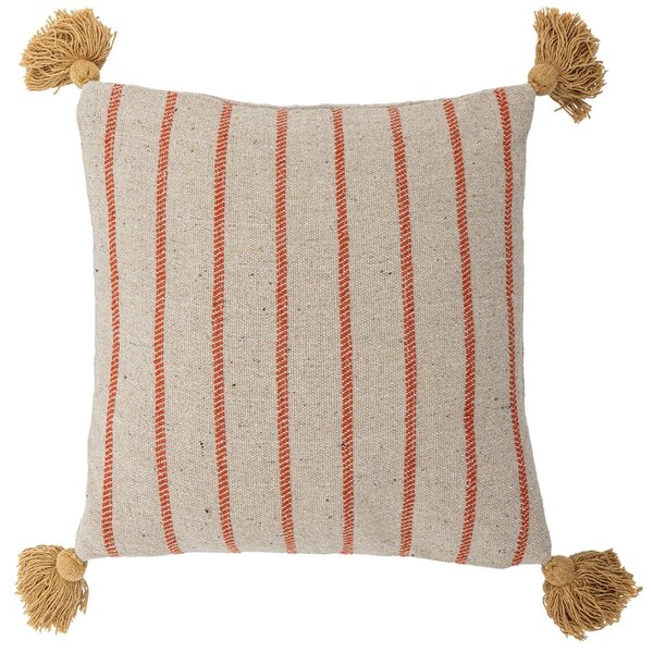 Bloomingville Modro-béžový polštář Eviaya 45 x 45 cm