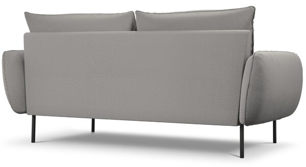 -25 % Dny MOMENTI– Cosmopolitan Design Šedá bouclé trojmístná pohovka Vienna 200 cm