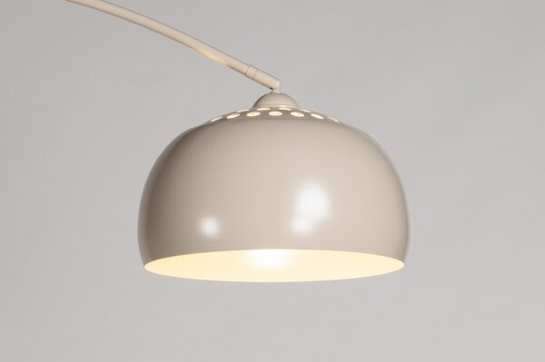 Stojací oblouková lampa Cannes Sand (LMD)