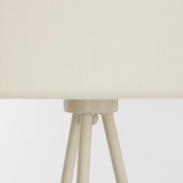-25 % Dny MOMENTI– White Label Béžová stojací lampa WLL SUSIE 146 cm