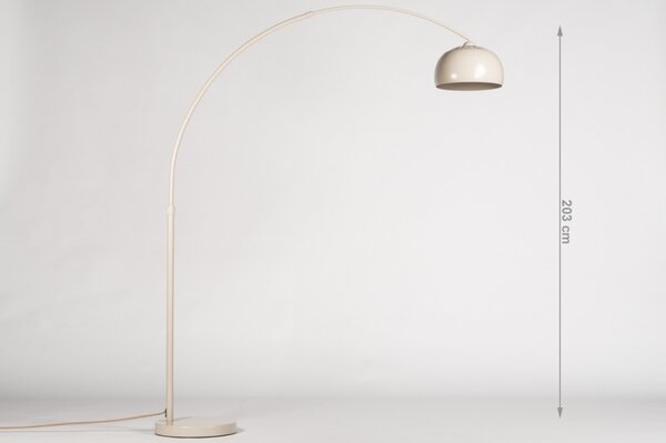 Stojací oblouková lampa Cannes Sand (LMD)