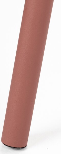 White Label Červená stojací lampa WLL SUSIE 146 cm