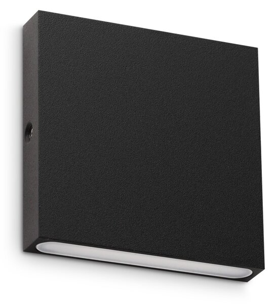 Ideal lux 335919 LED venkovní nástěnné svítidlo POST-IT | 3W integrovaný LED zdroj | 170lm | 3000K | černá