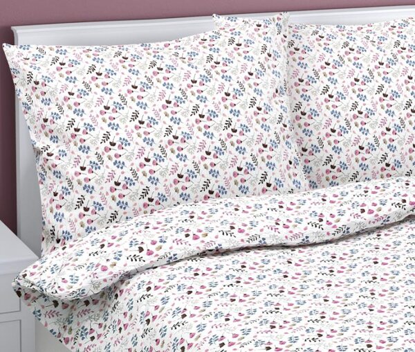 Bellatex Povlečení krepové 140x200, 70x90 cm Louka