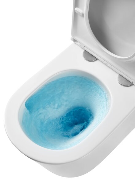Invena Limnos wc mísa se sedátkem s pomalým sklápěním závěsná bez splachovacího kruhu s vírovým splachováním bílá lesk CE-93-001