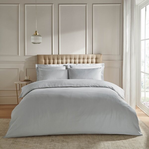 Damaškové povlaky na polštáře v sadě 2 ks 50x75 cm Satin Stripe – Catherine Lansfield