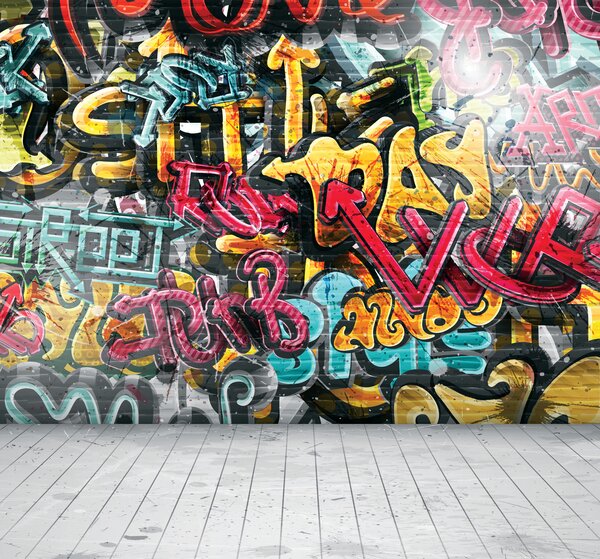 Fototapety Art paint, paint a graffiti, Fototapety teen room, Fototapety pro dospívajícího chlapce, u56045 : uwalls.cz