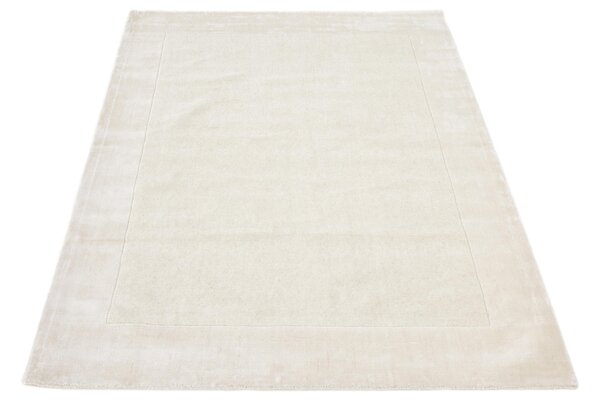 Makro Abra Moderní kusový koberec Aspen vlna viskóza krémový Rozměr: 140x200 cm