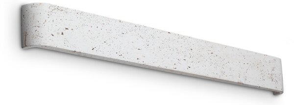 Ideal lux 357119 LED nástěnné svítidlo DELTA | 30W integrovaný LED zdroj | 2170lm | 3000K | chrom