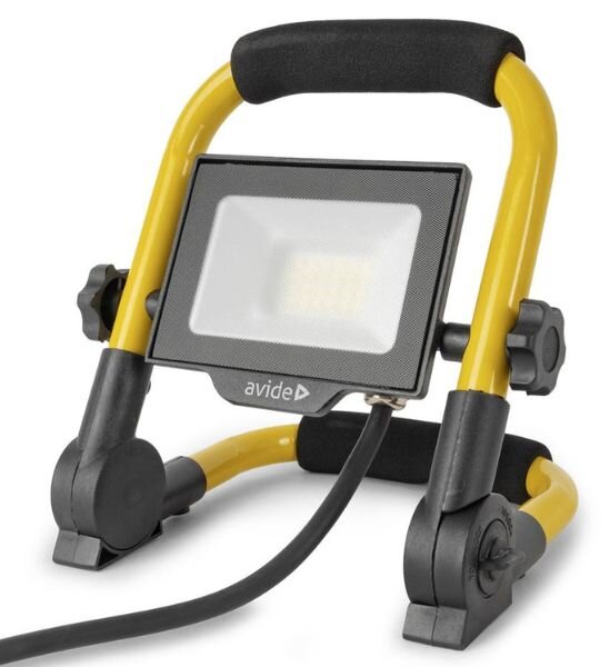 Prémiový přenosný LED reflektor 20W 2000lm, denní, do zásuvky, mlžné sklo, 3 roky
