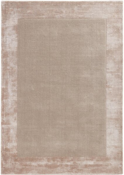 Makro Abra Moderní kusový koberec Aspen Taupe vlna viskóza béžový hnědý Rozměr: 120x170 cm