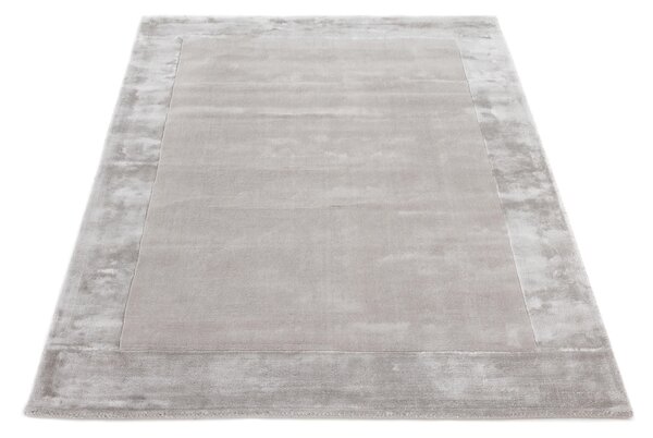 Makro Abra Moderní kusový koberec Aspen Silver vlna viskóza šedý stříbrný Rozměr: 80x150 cm