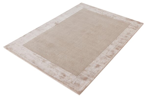 Makro Abra Moderní kusový koberec Aspen Taupe vlna viskóza béžový hnědý Rozměr: 120x170 cm