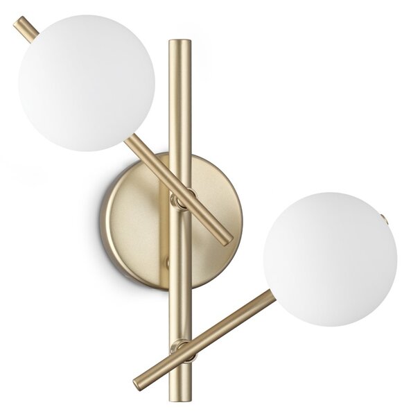 Ideal lux 365084 nástěnné svítidlo ATLAS G9 | zlatá