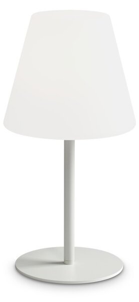 Ideal lux 365756 venkovní stolní svítidlo ARCADIA E27 | s vypínačem | bílá