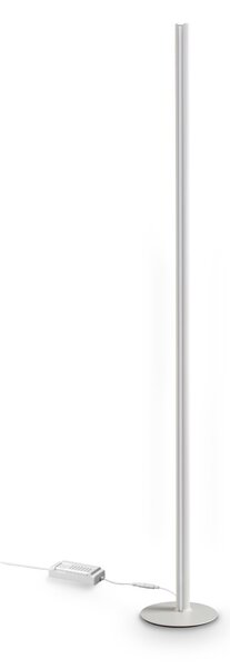 Ideal lux 366111 LED stojací lampa DORICA | 50W integrovaný LED zdroj | 3310lm | 3000K | s vypínačem | bílá
