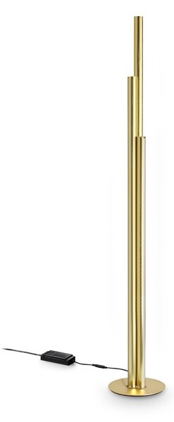 Ideal lux 366241 LED stojací lampa DORICA | 66W integrovaný LED zdroj | 3180lm | 3000K | s vypínačem | bronz