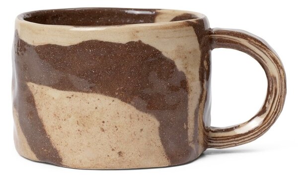 Keramický hrnek Ryu Sand/Brown 200 ml