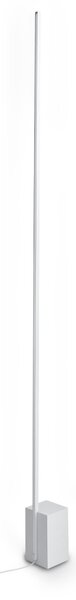 Ideal lux 367170 LED stojací lampa ESSENCE | 24W integrovaný LED zdroj | 1500lm | 3000K | s vypínačem | s vypínačem | bílá