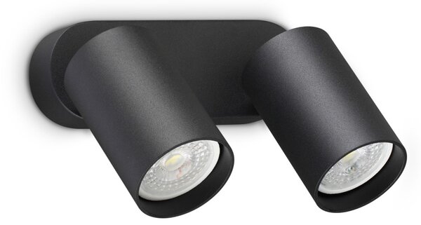 Ideal lux 367385 bodové nástěnné svítidlo DYNAMITE GU10 | černá