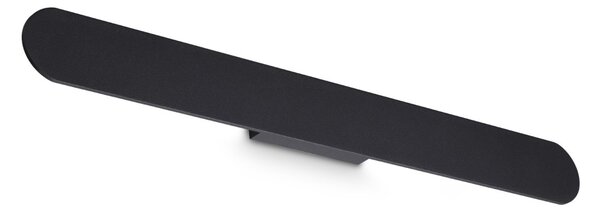 Ideal lux 369556 LED nástěnné svítidlo ZIG ZAG | 30W integrovaný LED zdroj | 2810lm | 3000K | černá