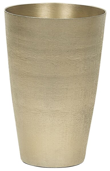 Váza na květiny AMRIT Kov 31 cm Zlatá