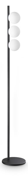 Ideal lux 369327 stojací lampa BINOMIO G9 | s vypínačem | černá