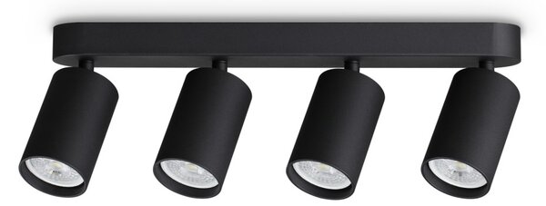 Ideal lux 371344 bodové stropní svítidlo DYNAMITE GU10 | černá