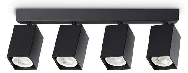 Ideal lux 371368 bodové stropní svítidlo DYNAMITE GU10 | černá