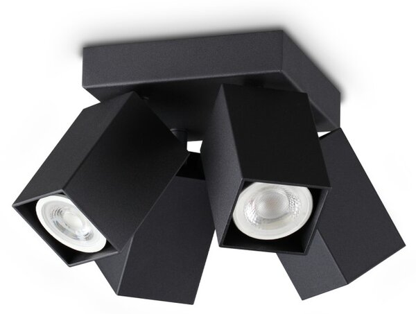 Ideal lux 371313 bodové stropní svítidlo DYNAMITE GU10 | černá