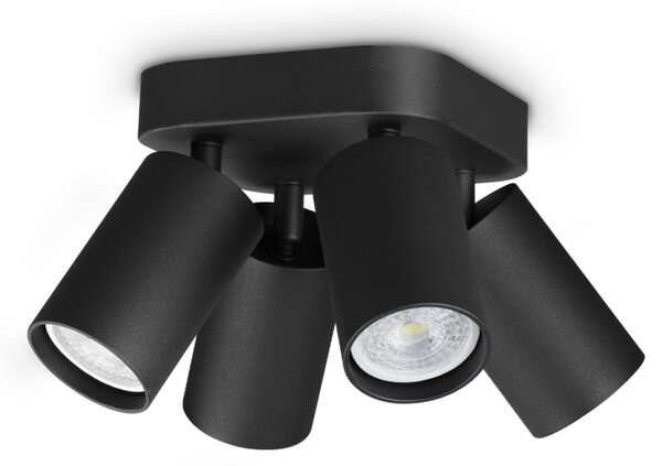 Ideal lux 371290 bodové stropní svítidlo DYNAMITE GU10 | černá