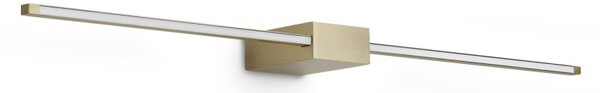 Ideal lux 371689 LED nástěnné svítidlo ESSENCE | 12W integrovaný LED zdroj | 650lm | 3000K | bronz