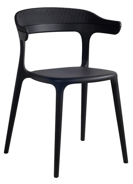 Muubs Jídelní židle Luna Stripe černá