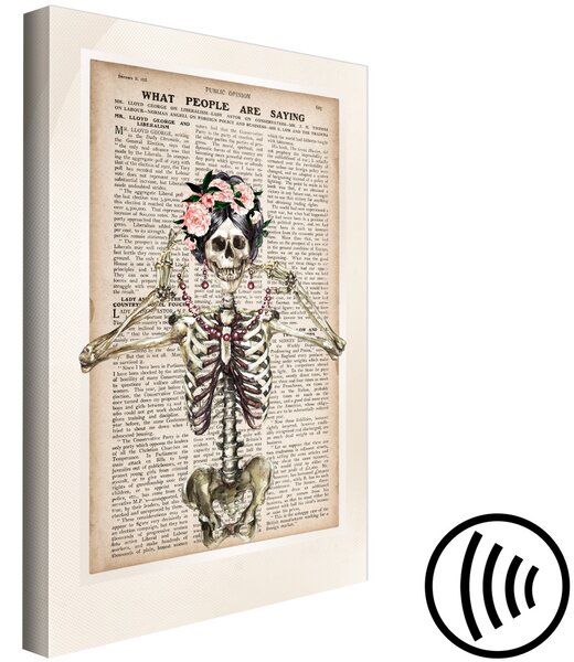 Obraz Lady Skeleton (1dílná) svislá