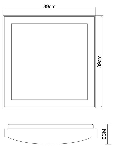 Globo 41764-24Q LED stropní svítidlo Bruno 1x24W | 1020lm | 3000-4500-6000K - opál, černá, hnědá
