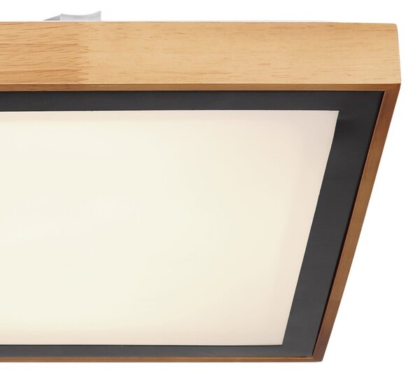 Globo 41764-24Q LED stropní svítidlo Bruno 1x24W | 1020lm | 3000-4500-6000K - opál, černá, hnědá