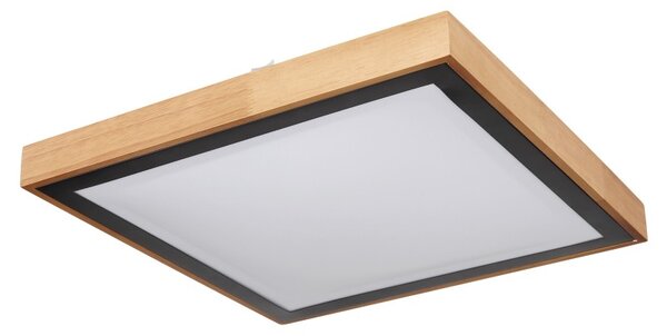 Globo 41764-24Q LED stropní svítidlo Bruno 1x24W | 1020lm | 3000-4500-6000K - opál, černá, hnědá