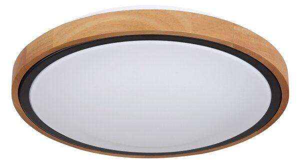Globo 41764-12 LED stropní svítidlo Bruno 1x12W | 530lm | 3000-4500-6000K - opál, černá, hnědá