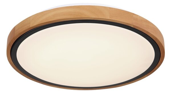 Globo 41764-12 LED stropní svítidlo Bruno 1x12W | 530lm | 3000-4500-6000K - opál, černá, hnědá