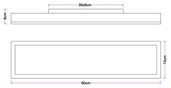 Globo 416080WD LED stropní svítidlo Doro 1x18W | 1000lm | 3000K - opál, černá, dřevo